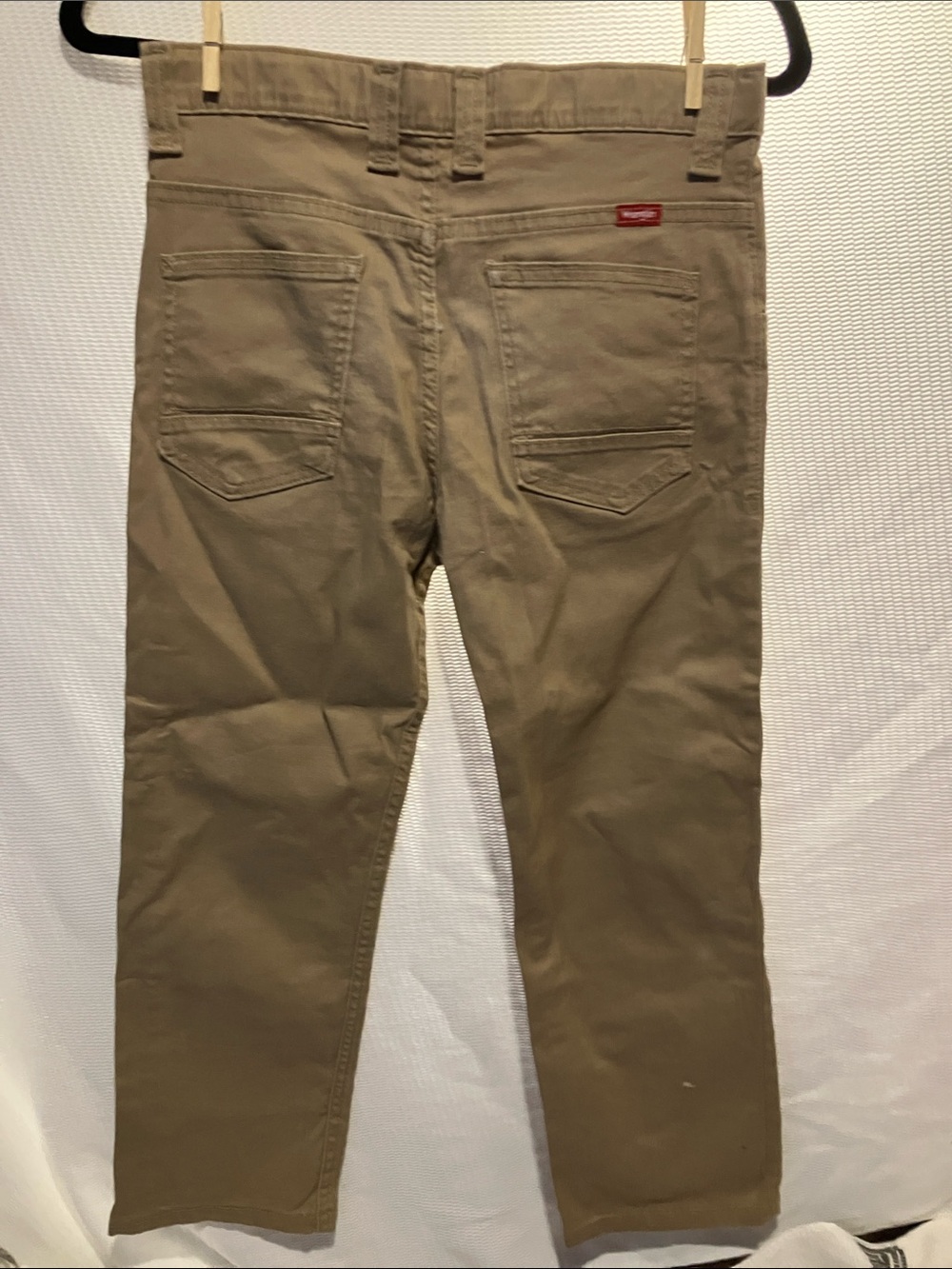 Wrangler Boys Tan Jeans - Straight Leg - Picture 9 of 9